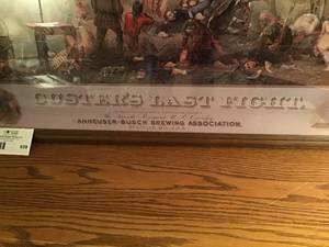 lot 639 image: Custers Last Fight Framed PictureAnheuser-Busch Brewing Association