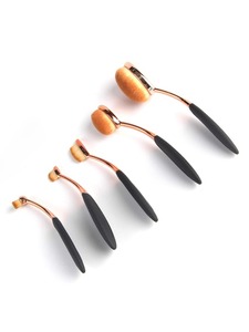 Oval Makeup Brush Set 5pcs