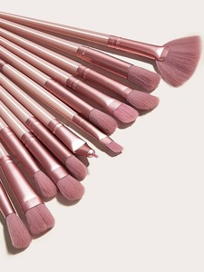 12pcs Plain Makeup Brush Set
