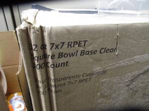 Clear Plastic Bowls
