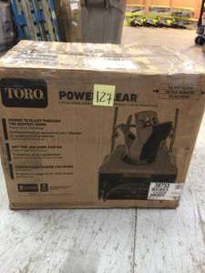 lot 27 image: Toro PowerClear single Stage Self Propelled Snowblower see pictures