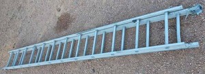lot 11 image: 24-foot Aluminum Extension Ladder