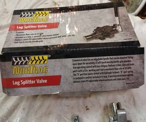 lot 38 image: New in Box NorTrac Log Splitter Valve