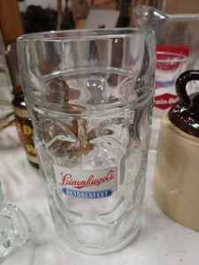 lot 57 image: 11 Vintage Beer and Beverage Items including Kids A & W Mugs, Schmidt Beer Pitcher and More