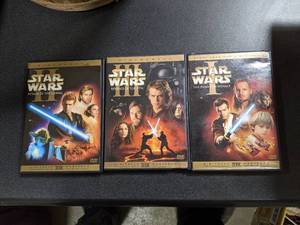 Star Wars DVD Movies I, II, & III ...