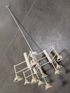 8 Lamp Hanging Light Chandelier...