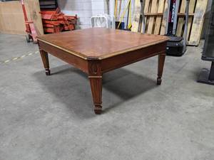 Vintage Wood Coffee Table 48 X 36...
