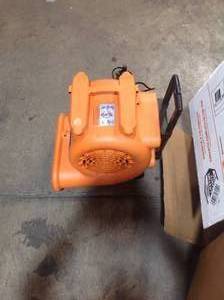 1625 CFM Blower Fan Air Mover with Handle and Wheels by RIDGID Customer Returns See Pictures