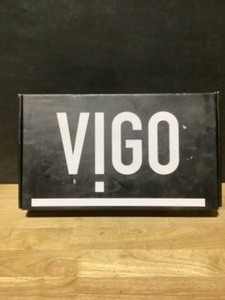 lot 4 image: VIGO Noma Single-Handle Single Hole Bathroom Faucet in Matte Black. See Pictures