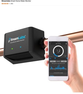 lot 20 image: Streamlabs Smart Home Water Monitor. See Pictures