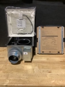 lot 35 image: Panasonic WhisperGreen Select Pick-A-Flow 5080 or 110 CFM Exhaust Fan LED Light Flex-Z Fast bracket 4 or 6 in. duct adapter See Pictures