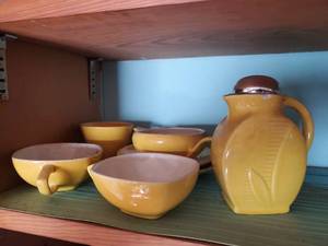 lot 47 image: Collection of Redwing and Fiestaware Dishes