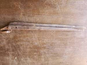 lot 74 image: Single Ford Blacksmiths Tong