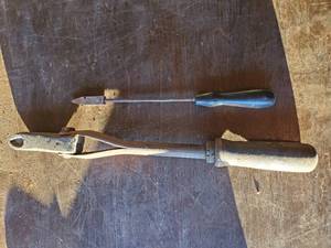 lot 100 image: Six Soldering Irons