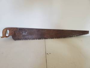 lot 130 image: Antique Tree Saw