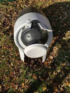 lot 175 image: Homemade Metal Cow