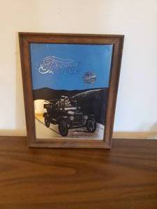 lot 183 image: Vintage Framed Ford Artwork