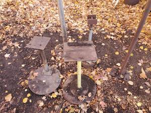 lot 203 image: Five Homemade Stands