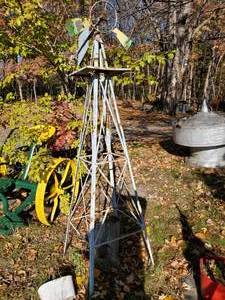 lot 210 image: Eighty-Eight Inch Tall Windmill