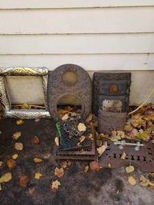 lot 211 image: Collection Of Spare Parts And Trim For Ovens And Stoves