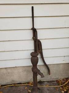 lot 241 image: Antique Windmill Well Pump