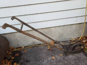 lot 243 image: Antique Hand Plow