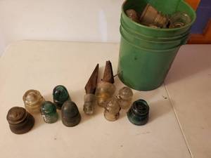 lot 19 image: Collection Of Glass Insulators