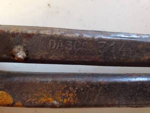 lot 280 image: Two Old Blacksmiths Tools