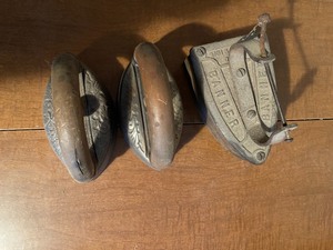 lot 363 image: Three Antique Irons