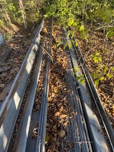 lot 409 image: Large Pile of Industrial Gutters
