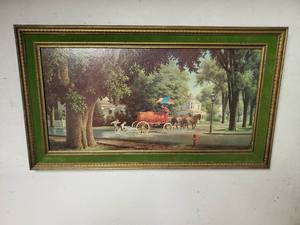 lot 452 image: Framed Art