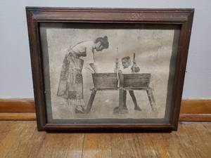 lot 457 image: Framed Art