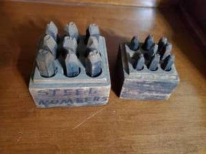 lot 466 image: Two Sets of Steel Stamps