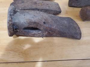 lot 507 image: Collection of Vintage Axe Heads