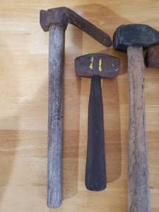 lot 503 image: Collection Of Vintage Hammers