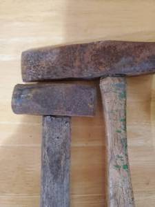 lot 504 image: Collection Of Vintage Hammers