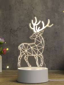 1pc 3D Deer Light