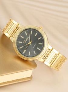 Round Pointer Quartz Watch