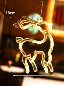1pc Christmas Deer Shaped Decoration Light