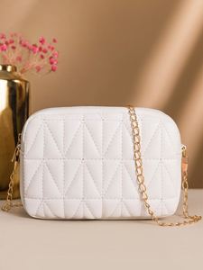 Quilted Chain Crossbody Bag
