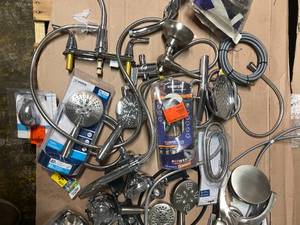 Bathroom Faucets, Shower Heads - Chrome and Stainless Steel