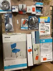Moen House Essentials, Bathroom Faucets, Shower Heads - Stainless Steel and Chrome