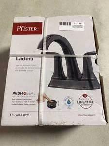 Dual-Handles, Lavatory Faucet - Tuscan Bronze Finish