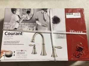 Dual-Handles, Lavatory Faucet - Brushed Nickel