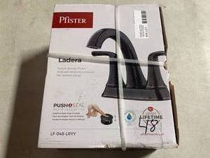 Easy-Install, Dual-Handles, Lavatory Faucet - Tuscan Bronze