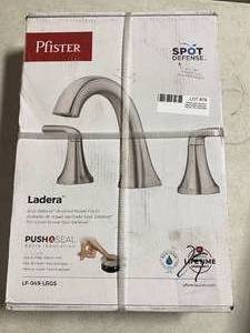 Dual-Handles, Spot-Defense, Bathroom Faucet - Brushed Nickel