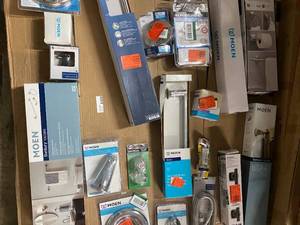 Moen, Kohler Bathroom Faucets, Towel Bars, Plumbing Fixtures - Stainless Steel and Chrome