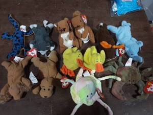 12 Assorted Teenie Babies (Out Of The Wrapper)