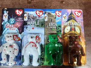 Collection Set Of 4-Teenie Beanie Babies