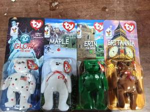 Collection Set Of 4-Teenie Beanie Babies